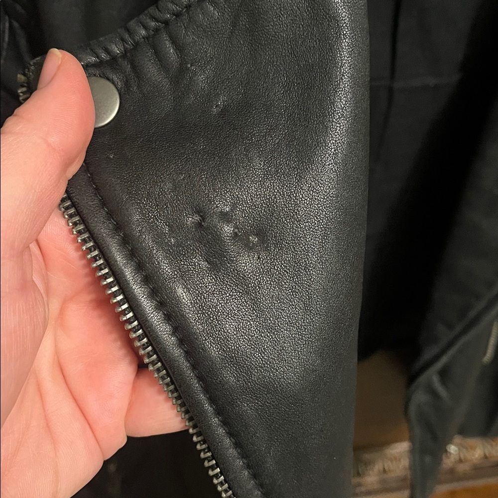 Lucky Brand Black Moto Jacket - Picture 4 of 7